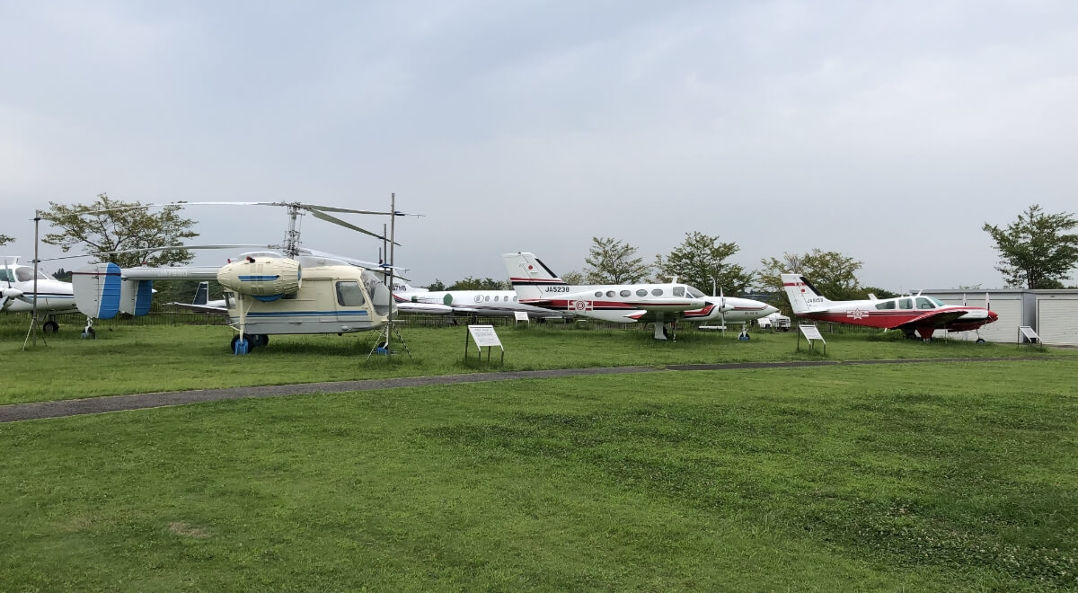 16:30 屋外展示場（航空科学博物館の屋外）