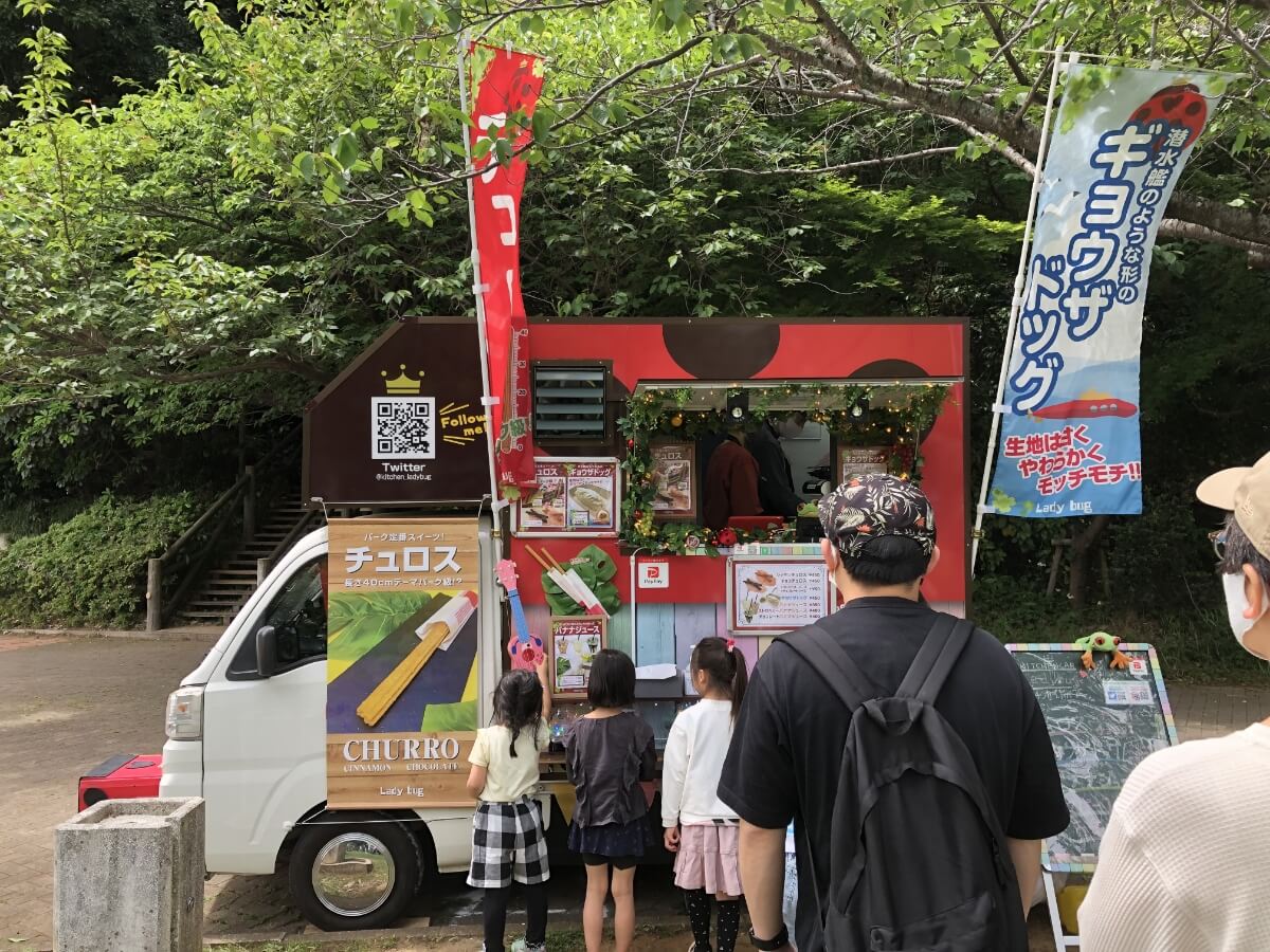 現地に着いたら昼食でチュロス