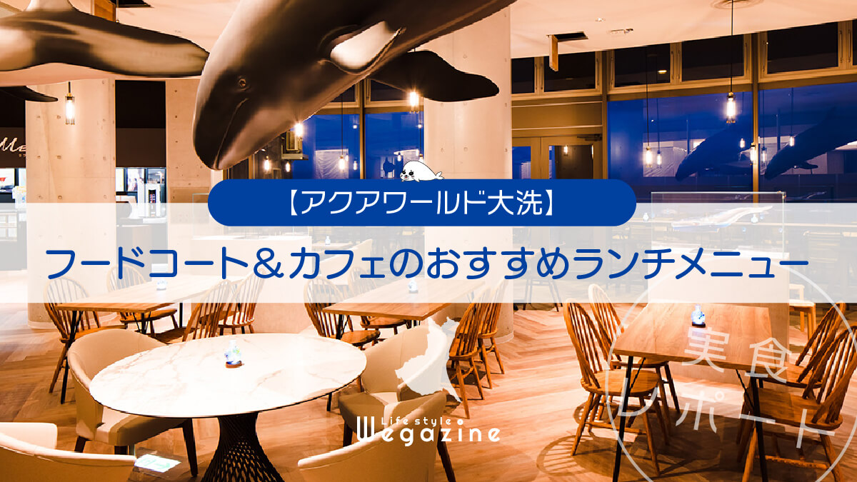 【アクアワールド大洗】フードコート＆カフェのおすすめランチメニューと値段＜実食レポート＞