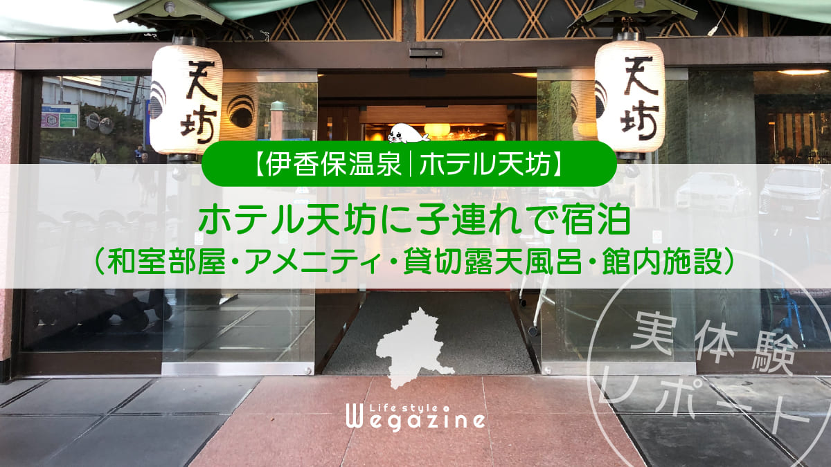 ホテル天坊に子連れで宿泊！和室部屋・アメニティ・貸切露天風呂・館内施設＜実体験レポート＞