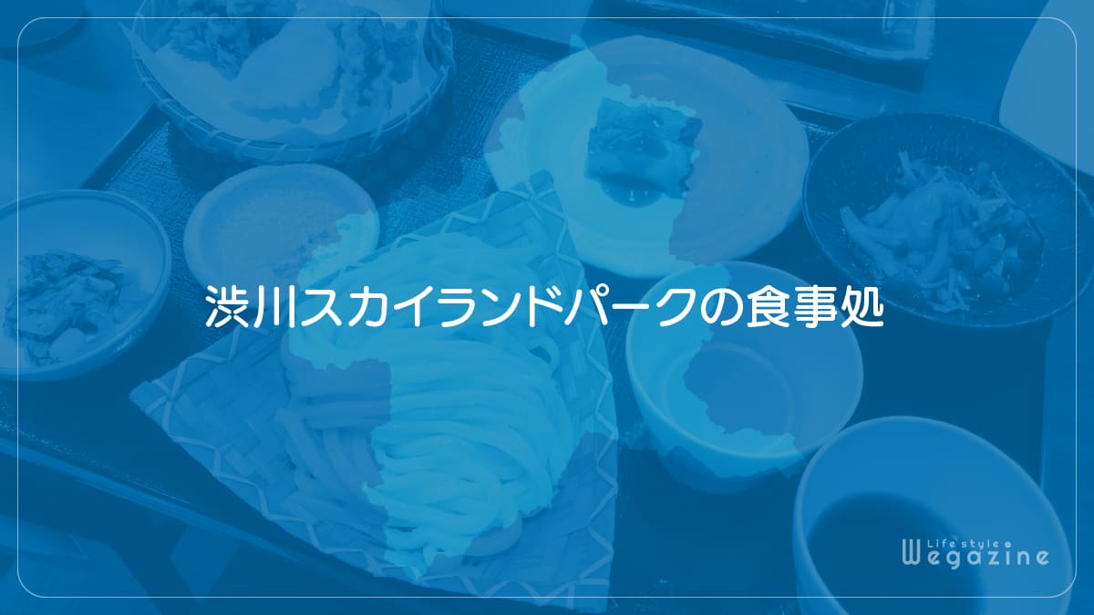 渋川スカイランドパークの食事処