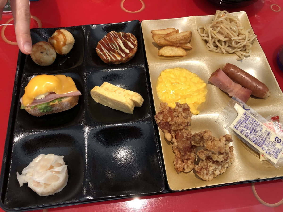 朝食ビュッフェ料理2