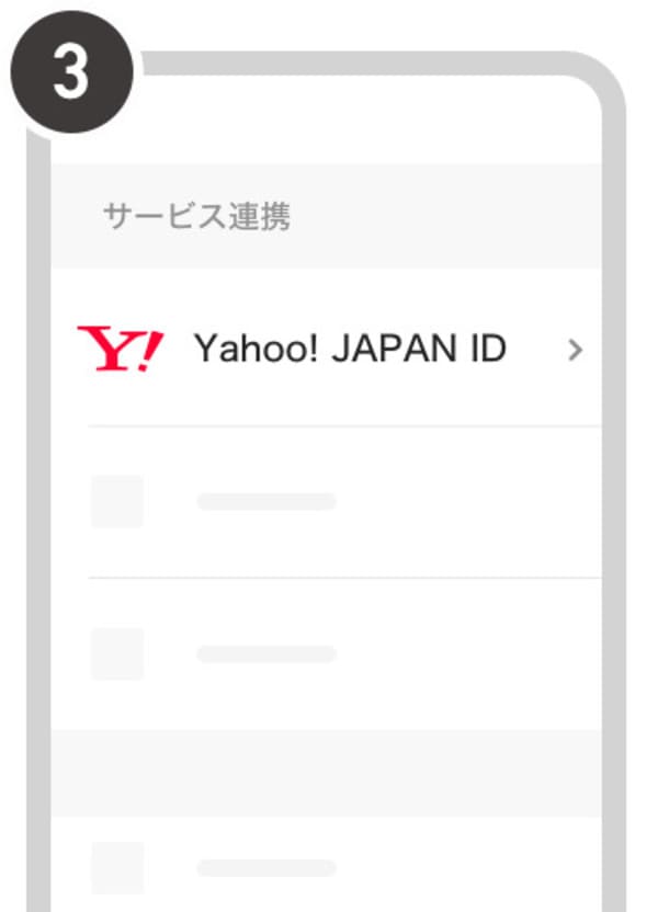 Yahoo! JAPAN ID 連携するを選択