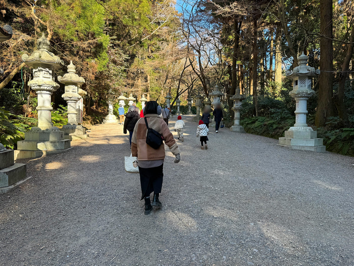香取神宮の表参道