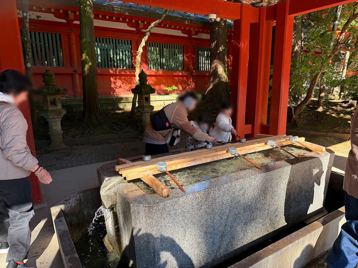 香取神宮の手水舎