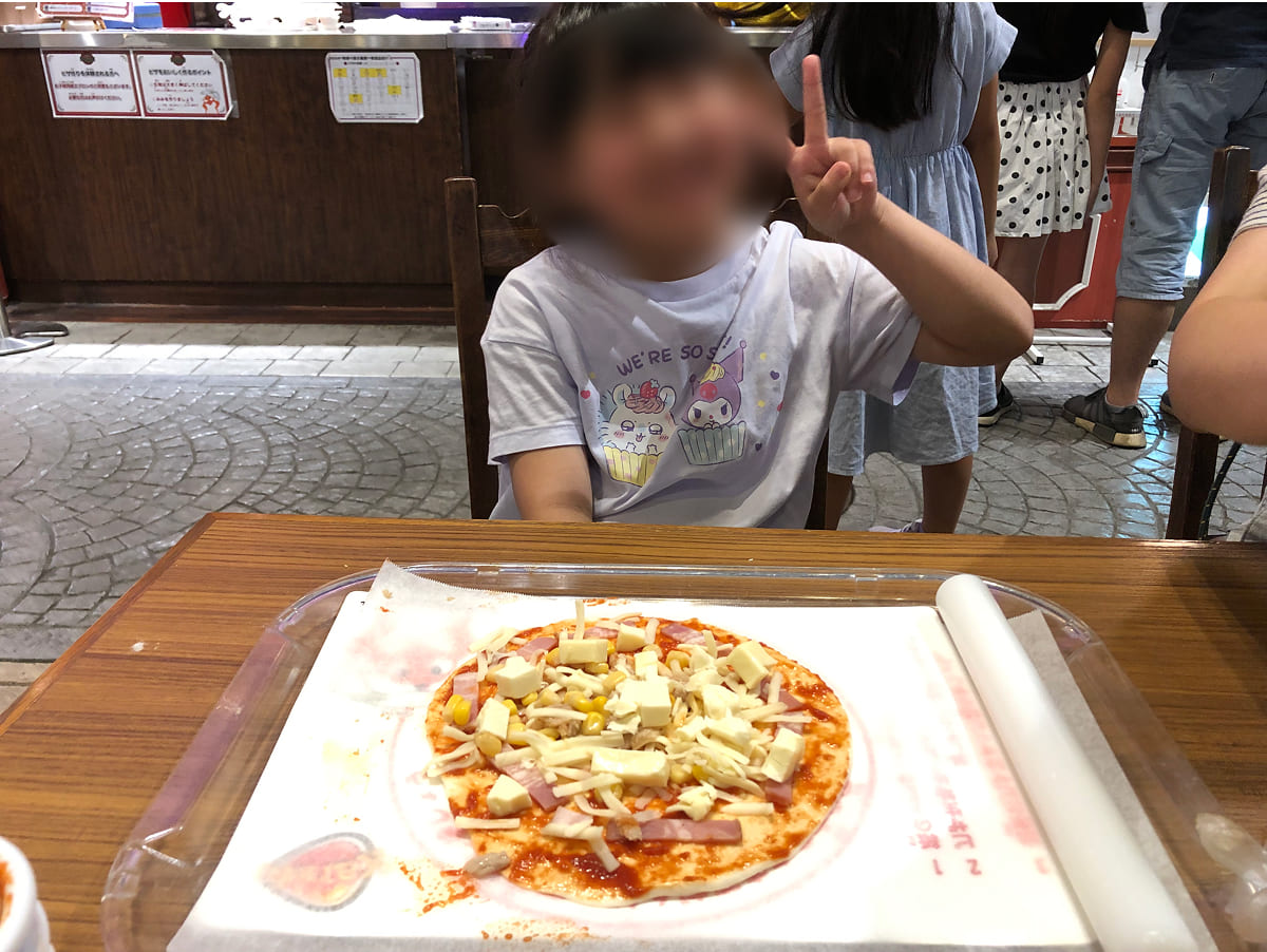 ピザ作り体験①