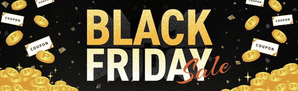 【年に1度のブラックフライデー】BLACK FRIDAYセール2025