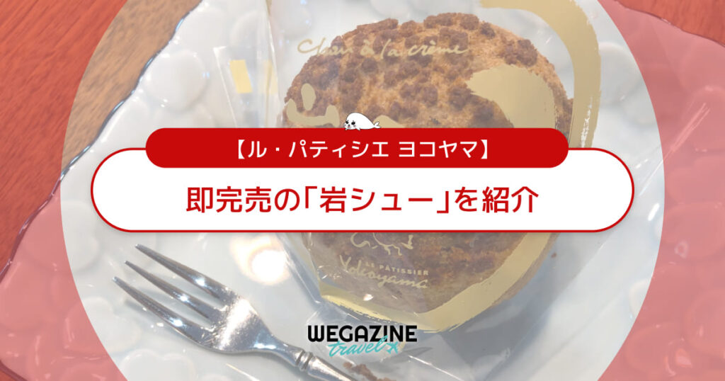 ル・パティシエ ヨコヤマで即完売の「岩シュー」を実食レポート（値段・購入方法）