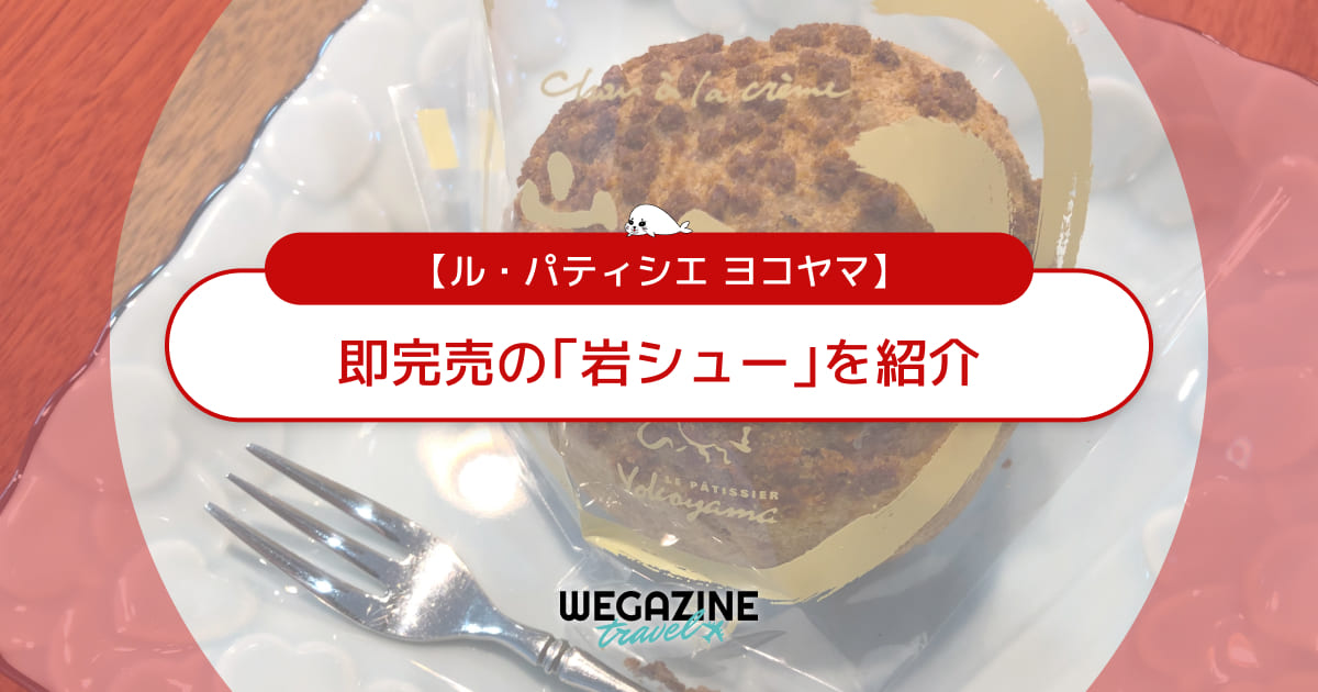 ル・パティシエ ヨコヤマで即完売の「岩シュー」を実食レポート(値段・購入方法)