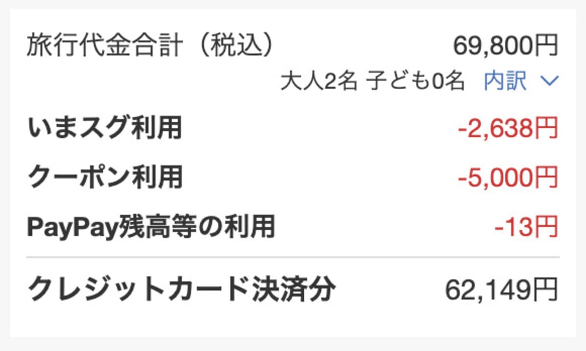 セールプランでポイント即時割引とクーポン併用が1番お得