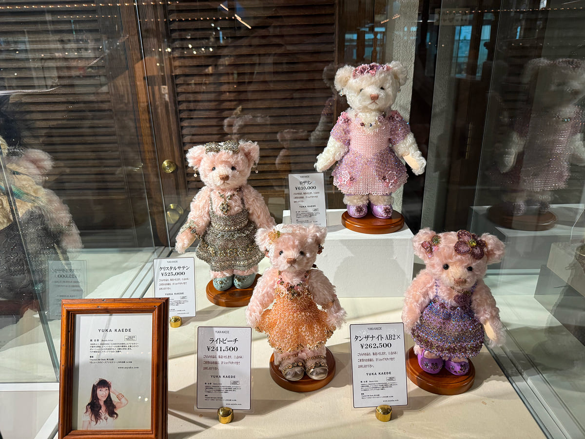 那須テディベアミュージアム テディベアアーティストの作品