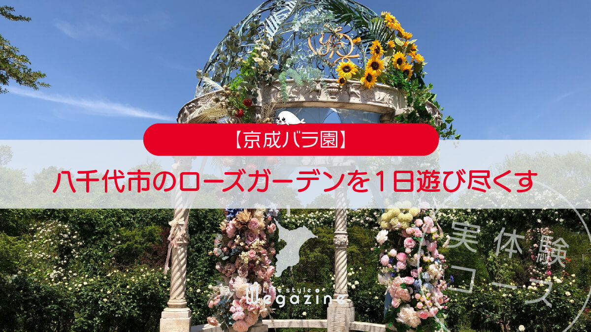 【京成バラ園】八千代市のローズガーデンを1日遊び尽くす＜実体験おすすめコース＞