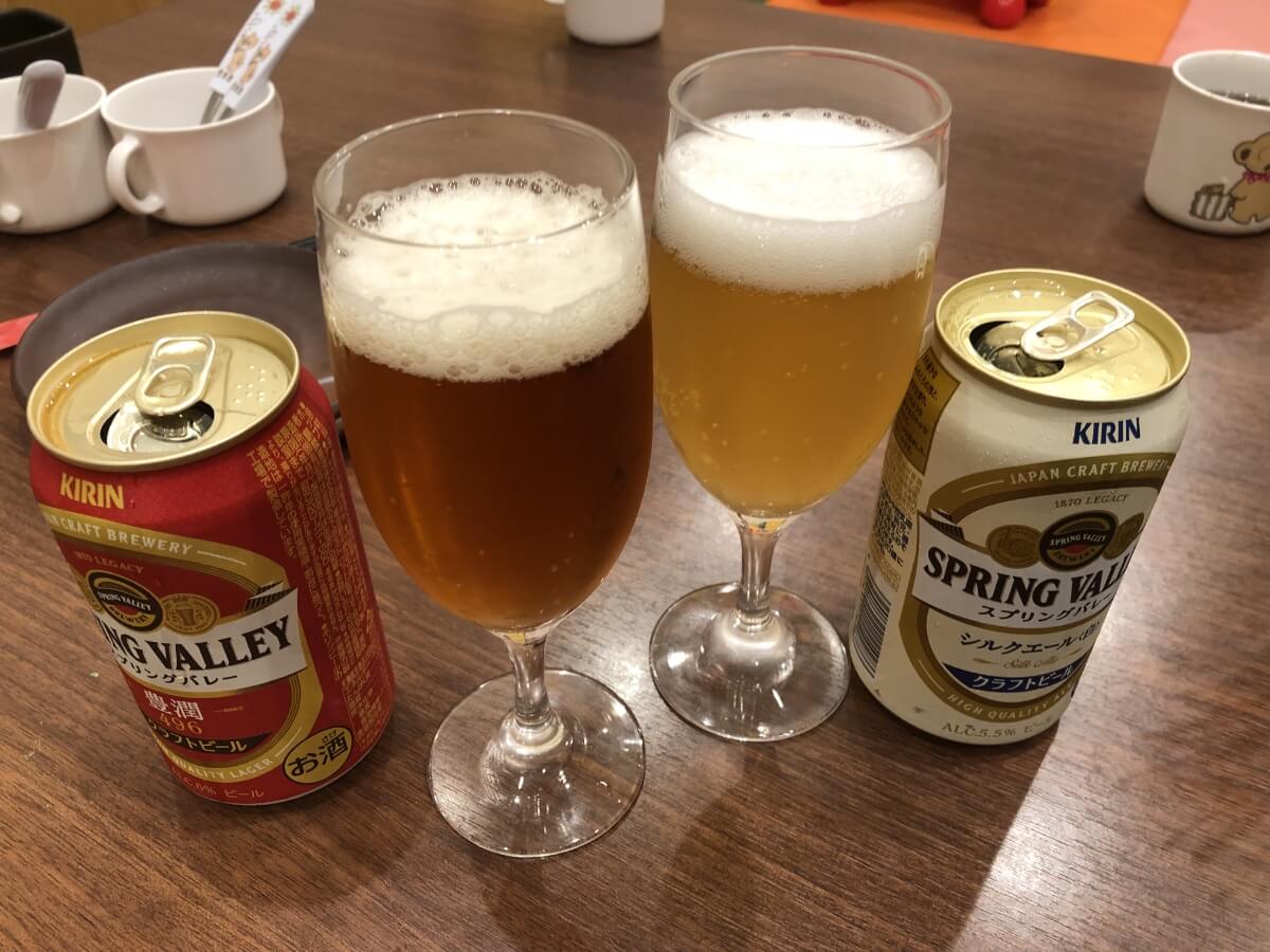 2杯目は日本のクラフトビール