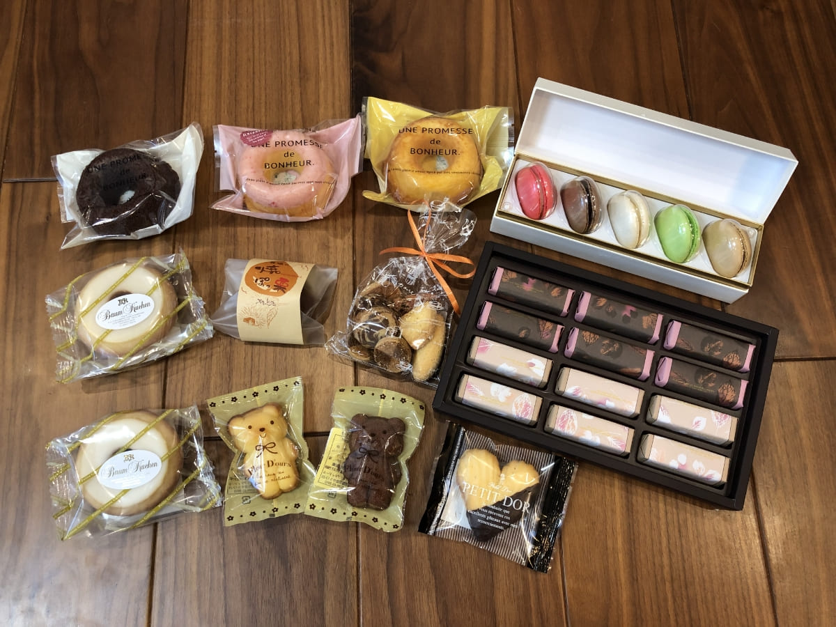 鹿島神宮のお土産としても人気の高い洋菓子店「プティドール」の焼き菓子を購入しました。