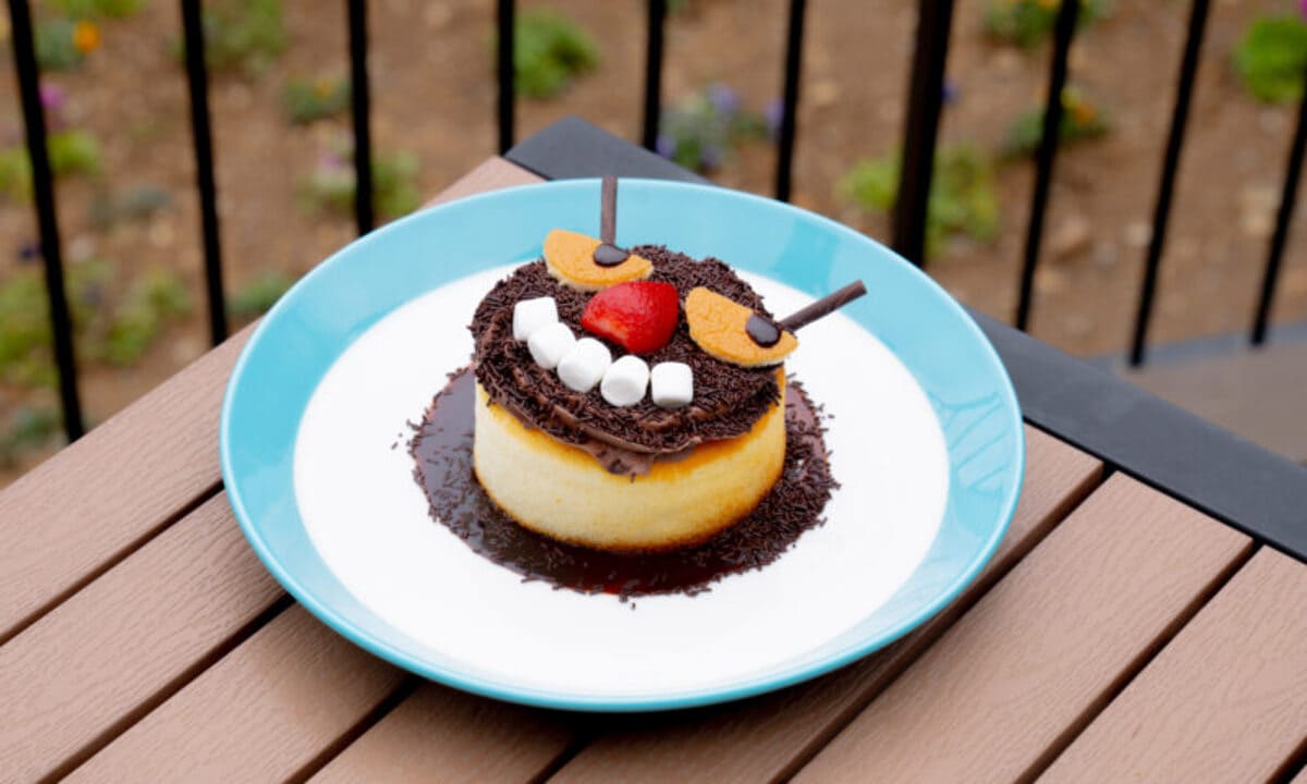 いたずらもののチョコレートパンケーキ